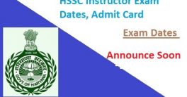 HSSC Instructor Admit Card 2024