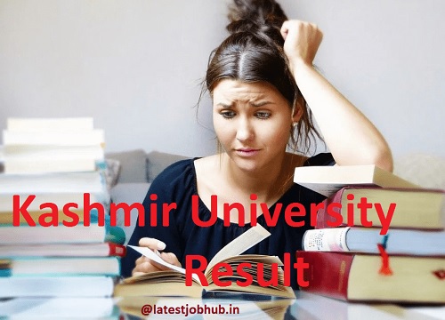 Kashmir University Result 2022