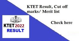 KTET Exam Cutoff List