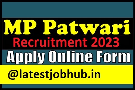MP Vyapam Patwari Application Form 2023