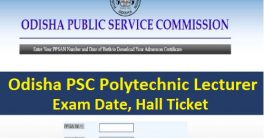 OPSC Lecturer Admit Card 2023