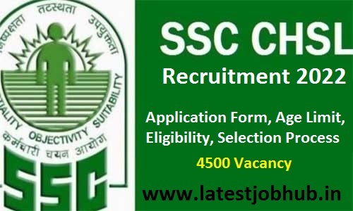 SSC CHSL Recruitment 2022-23