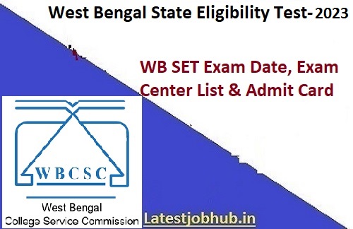 WBCSC SET Exam Centers List