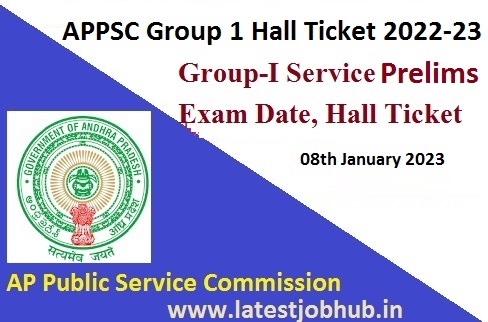APPSC Group 1 Hall Ticket 2022-23