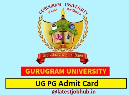 Gurugram University Admit Card 2023