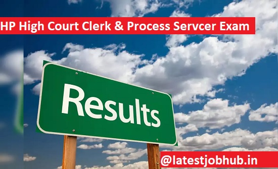 HP High Court Clerk Merit list