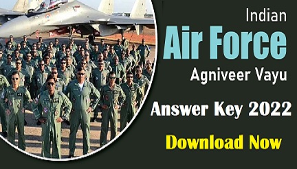 Air Force Agniveer Vayu Answer key 2023
