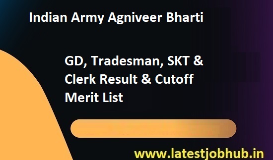 Army Agniveer GD Result