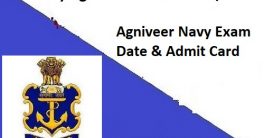 Indian Navy Agniveer SSR Hall Ticket