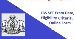 LBS SET Exam Notification