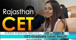 Rajasthan CET Graduate Level Result