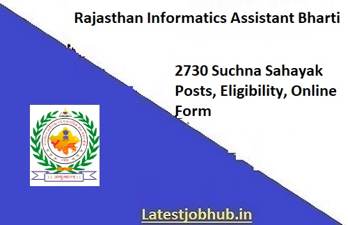Rajasthan Suchna Sahayak Jobs