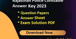 Rajasthan Police Constable Answer Key 2023