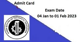 SBTE Kerala Diploma Hall Ticket 2023