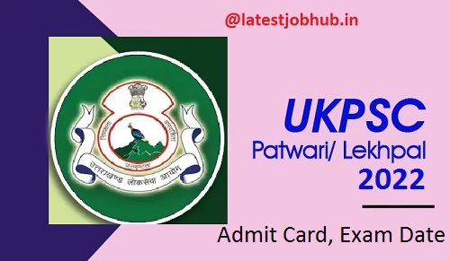 UKPSC Patwari Admit Card 2023