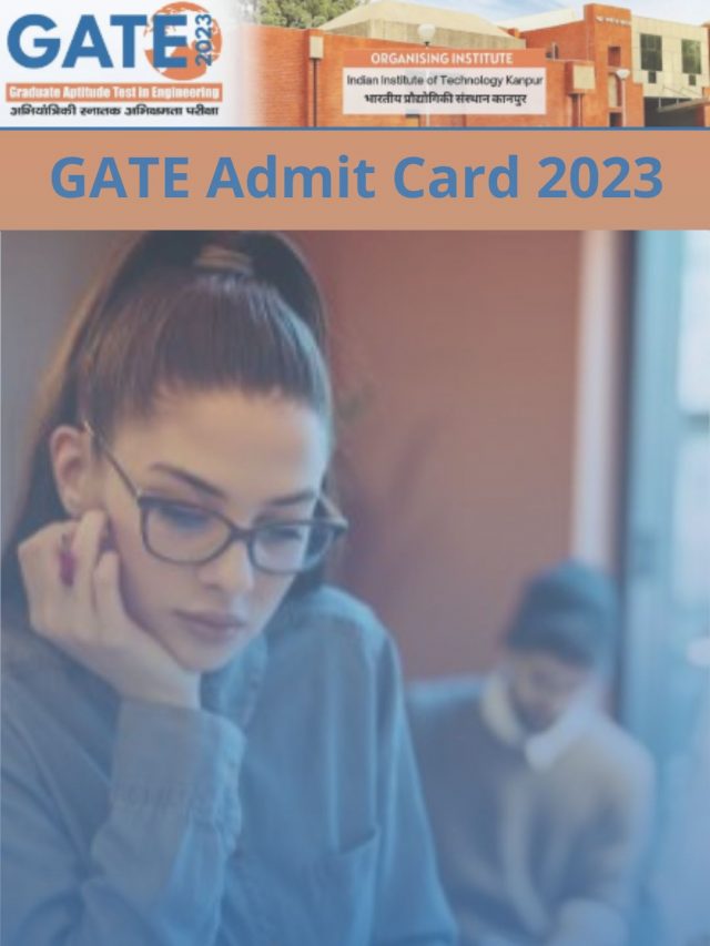 GATE Admit Card 2023 – Download IIT Kanpur Hall Ticket