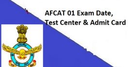 IAF AFCAT 1 Exam Center City Name