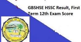 Goa Board 12th Exam Result