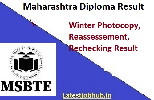 MSBTE Diploma Reassessment Result