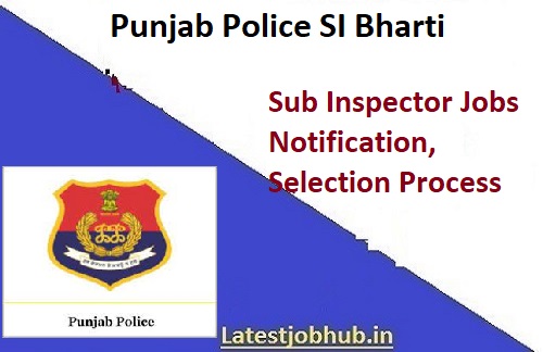 Punjab Police Sub Inspector Jobs