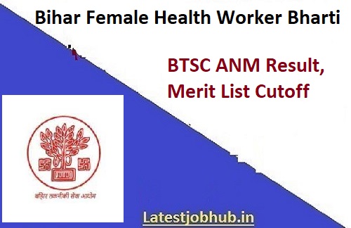 Bihar Female Health Worker Result