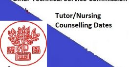 Bihar BTSC Tutor Counseling Date