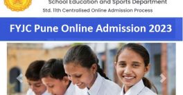 FYJC Pune Online Admission 2023