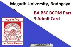 Magadh University Admit Card 2023 BA B.Sc B.Com Hall Ticket