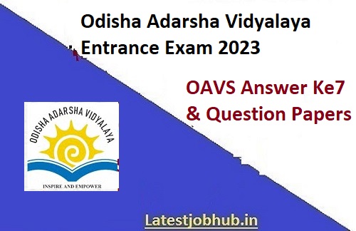 OAVS Class 6 to 9 Exam Solution