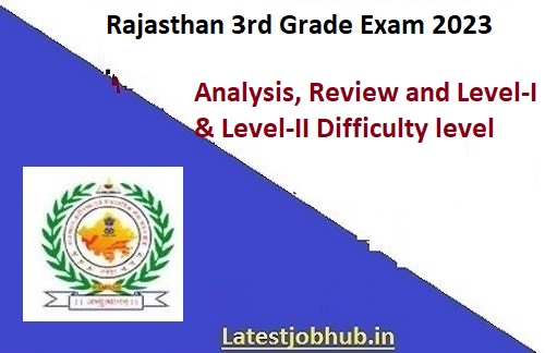 Rajasthan 3rd Grade Exam Review
