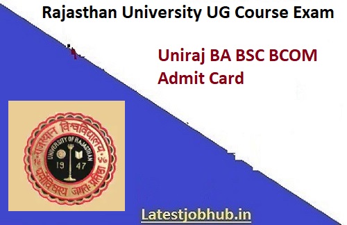 Rajasthan University Hall Ticket 2023