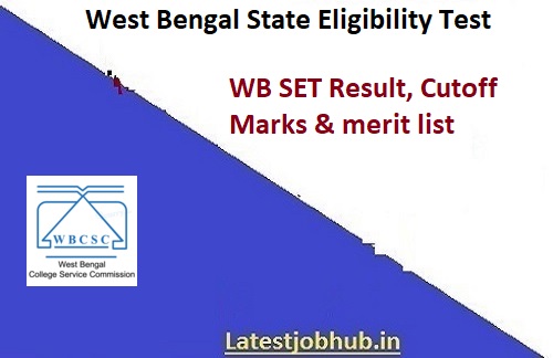 West Bengal SET Cutoff Marks