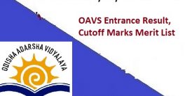 OAV entrance Test Cutoff