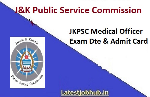 JKPSC Medical Officer Admit Card