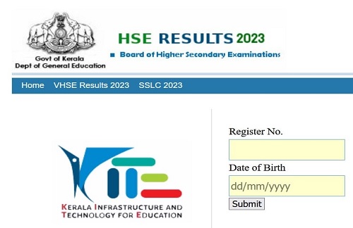 DHSE Kerala Plus Two Result 2023