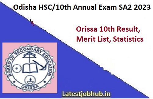Orissa Board HSC Result Date