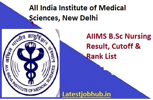 AIIMS B.Sc Nursing Rank List