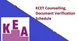 KCET Document Verification Date