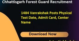 CG Forest Guard hall Ticket