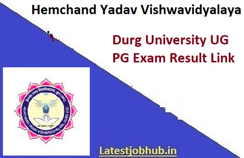 Durg University UG PG Results