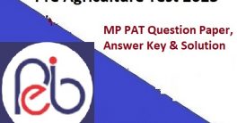 MPPEB PAT Exam Solution