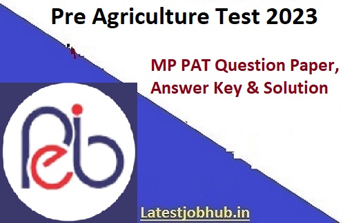 MPPEB PAT Exam Solution