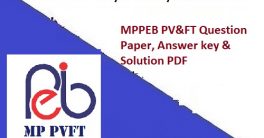MPPEB PV&FT Exam Solution