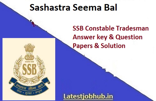 SSB Constable Exam Solution