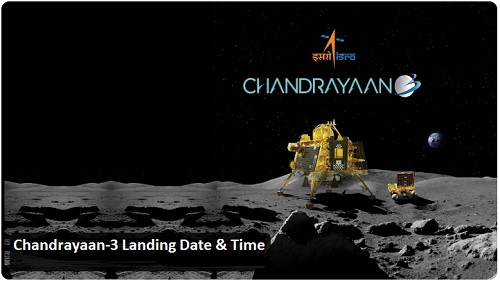 Chandrayaan-3 Landing Date & Time