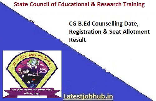 Chhattisgarh B.Ed & D.El.Ed Counseling 2023