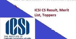 ICSI CS Executive Result