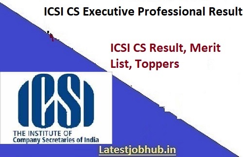 ICSI CS Executive Result