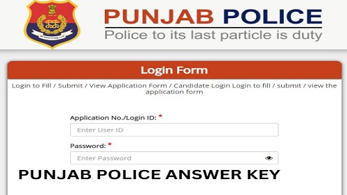 Punjab Police Sub Inspector Exam Solution