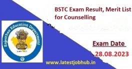 Rajasthan BSTC Merit List 2023